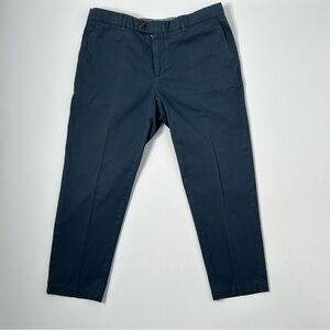 BRUNELLO CUCINELLI Men's Navy Pants 100% Cotton US 40 Italian 56